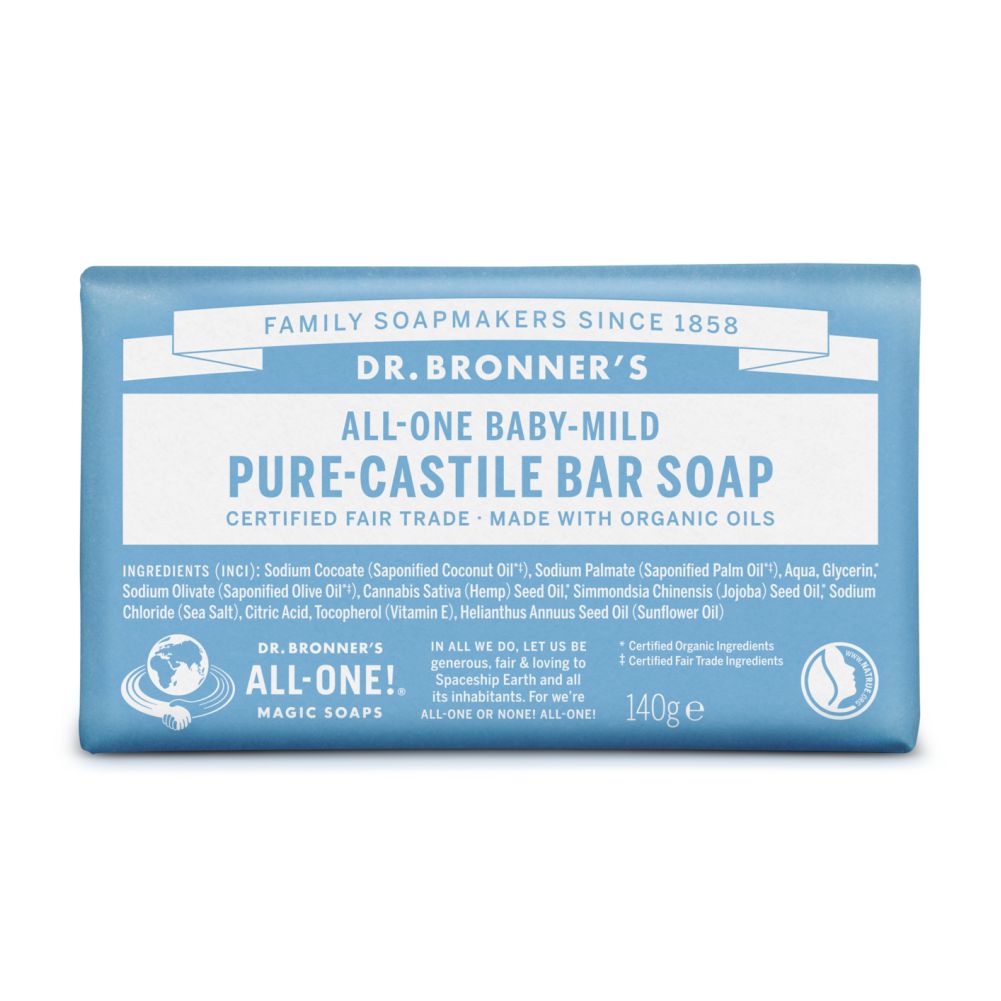 Dr. Bronner's Pure-Castile Bar Soap, All-One Hemp Almond - 5 oz