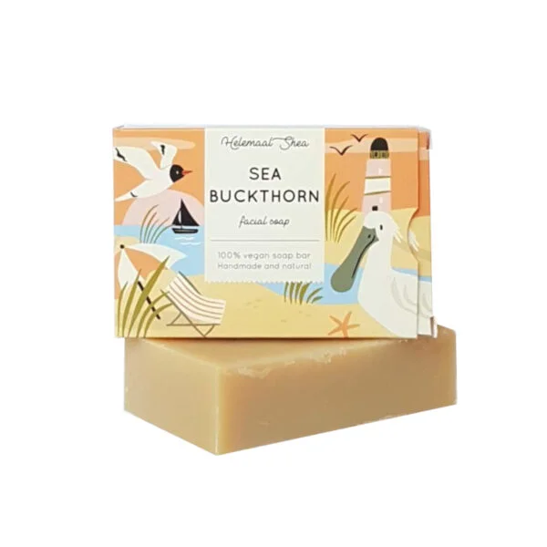 HelemaalShea Sea Buckthorn Facial Soap product image