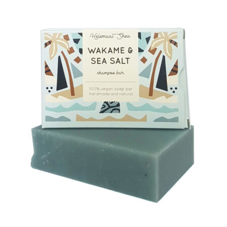 HelemaalShea Wakame & Sea Salt shampoo bar 110g