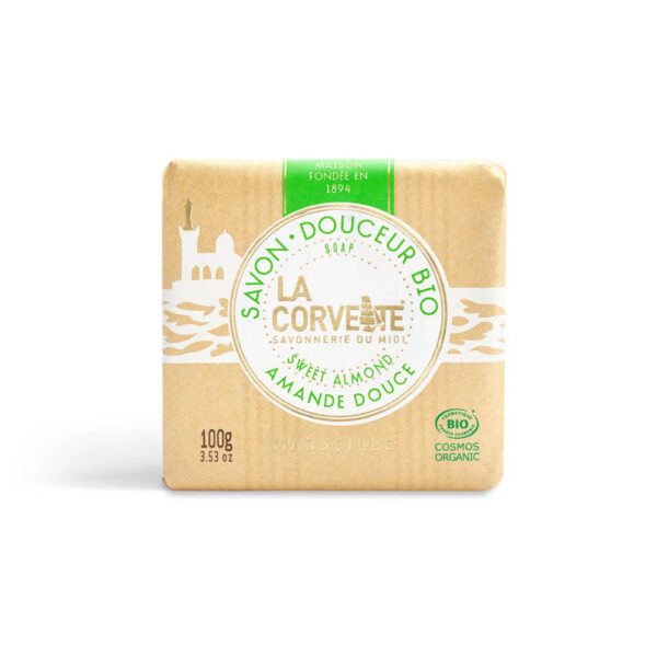 La Corvette Douceur BIO organic soap sweet almond