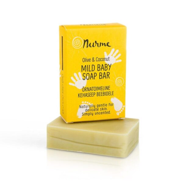 Nurme Unscented Mild Baby Soap Bar 100g