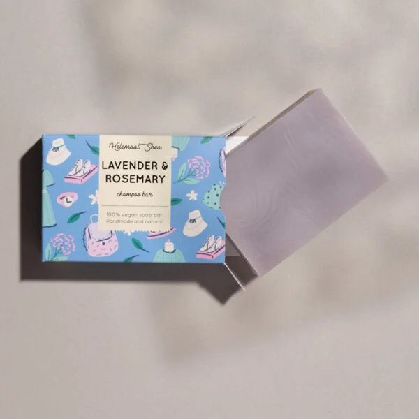 HelemaalShea Lavender & Rosemary shampoo bar product image