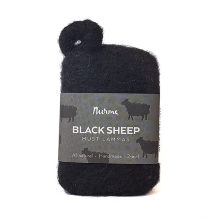 Nurme Felted Pine Tar Soap Black Sheep 80g