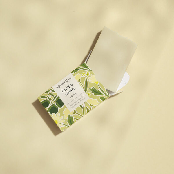 HelemaalShea olive & laurel soap bar product image